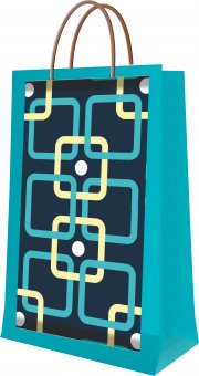 Punga cadou 23x38x10 cm ( L x H x l ) 