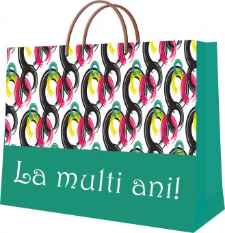 Punga cadou 43x32x14.5 cm ( L x H x l ) 