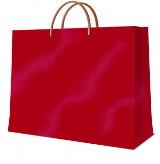 Punga cadou foarte mare 43 x 32 x 14.5 cm ( L x H x l ) 