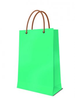 Punga cadou medie 15 x 26 x 8.5 cm  ( L x H x l ) 
