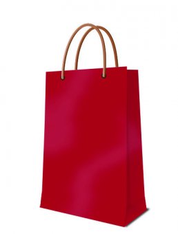 Punga cadou medie 15 x 26 x 8.5 cm  ( L x H x l ) 