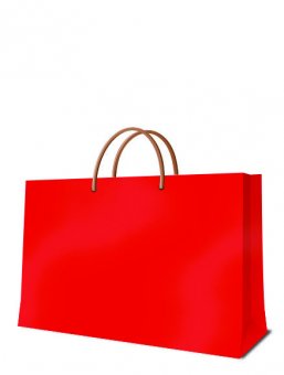 Punga cadou mica - landscape 25.5X16.5X8 cm ( L x H x l ) 