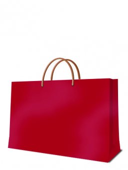 Punga cadou mica - landscape 25.5X16.5X8 cm ( L x H x l ) 