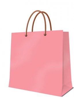 Punga cadou patrata 23.5x24x10 cm ( L x H x l ) 
