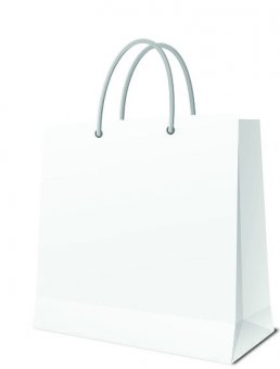 Punga cadou patrata 23.5x24x10 cm ( L x H x l ) 